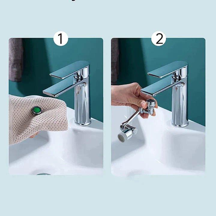 SplashFaucet Genießen Sie mühelose Handhabung und einen leistungsstarken Wasserfluss. | Brehn