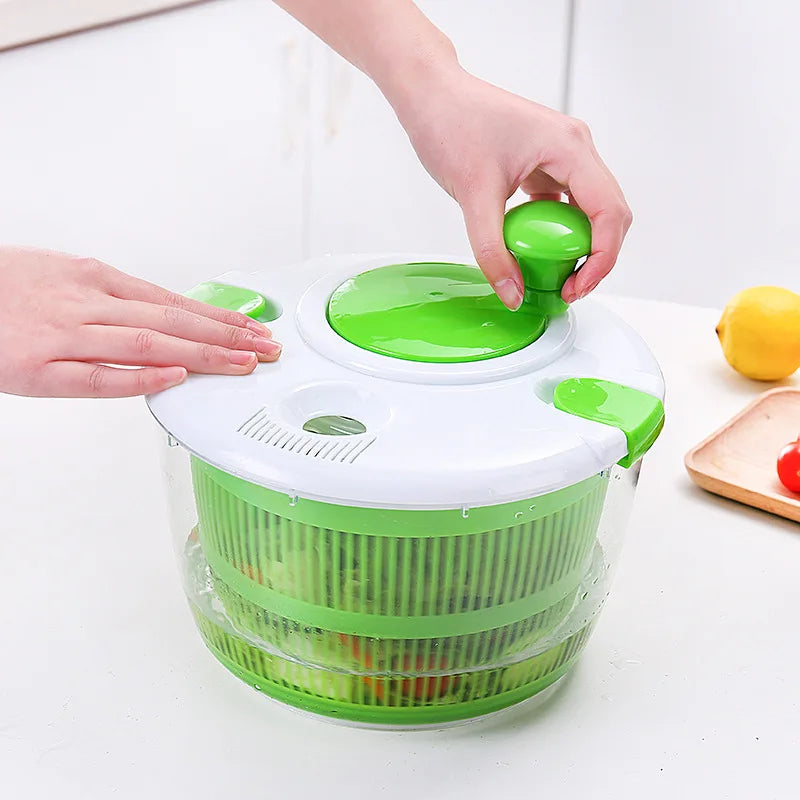 Gemüse Salat Spinner Waschmaschine Abtropfer Küchen Sieb Werkzeug | Brehn