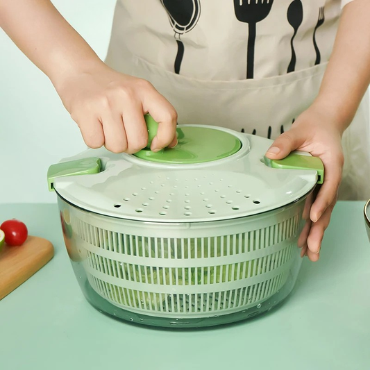 Gemüse Salat Spinner Waschmaschine Abtropfer Küchen Sieb Werkzeug | Brehn