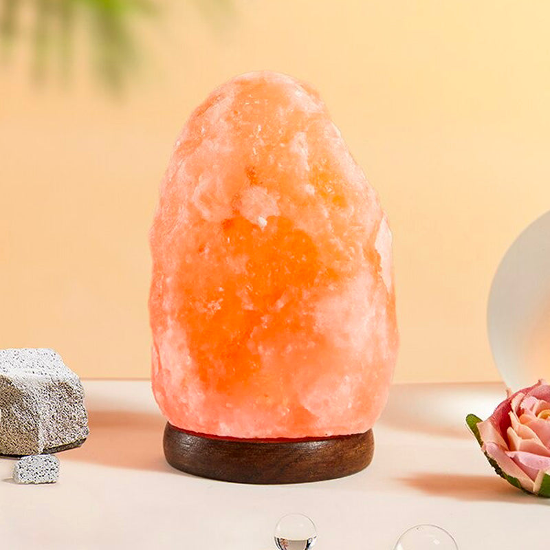 Echte 2 bis 3 kg Himalaya-Salzlampe mit sanfter Beleuchtung | Brehn