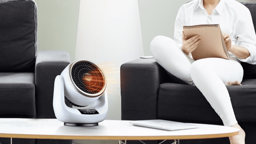 Tragbarer leiser Luftzirkulationsventilator – Ultra-leise mit Fernbedienung | Brehn