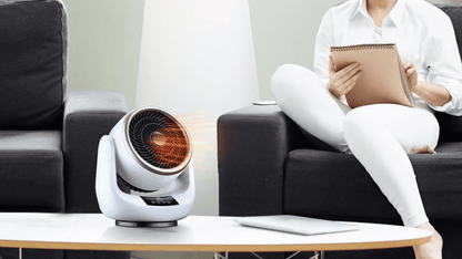 Tragbarer leiser Luftzirkulationsventilator – Ultra-leise mit Fernbedienung | Brehn