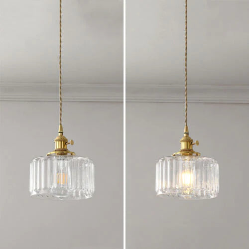 Vintage Kristall-Pendelleuchte - Celeste