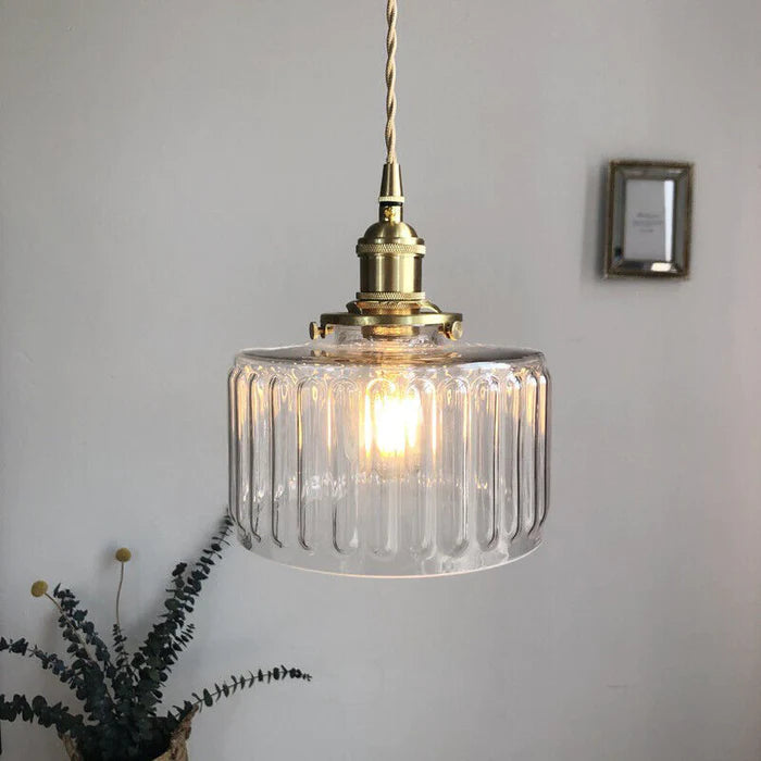 Vintage Kristall-Pendelleuchte - Celeste