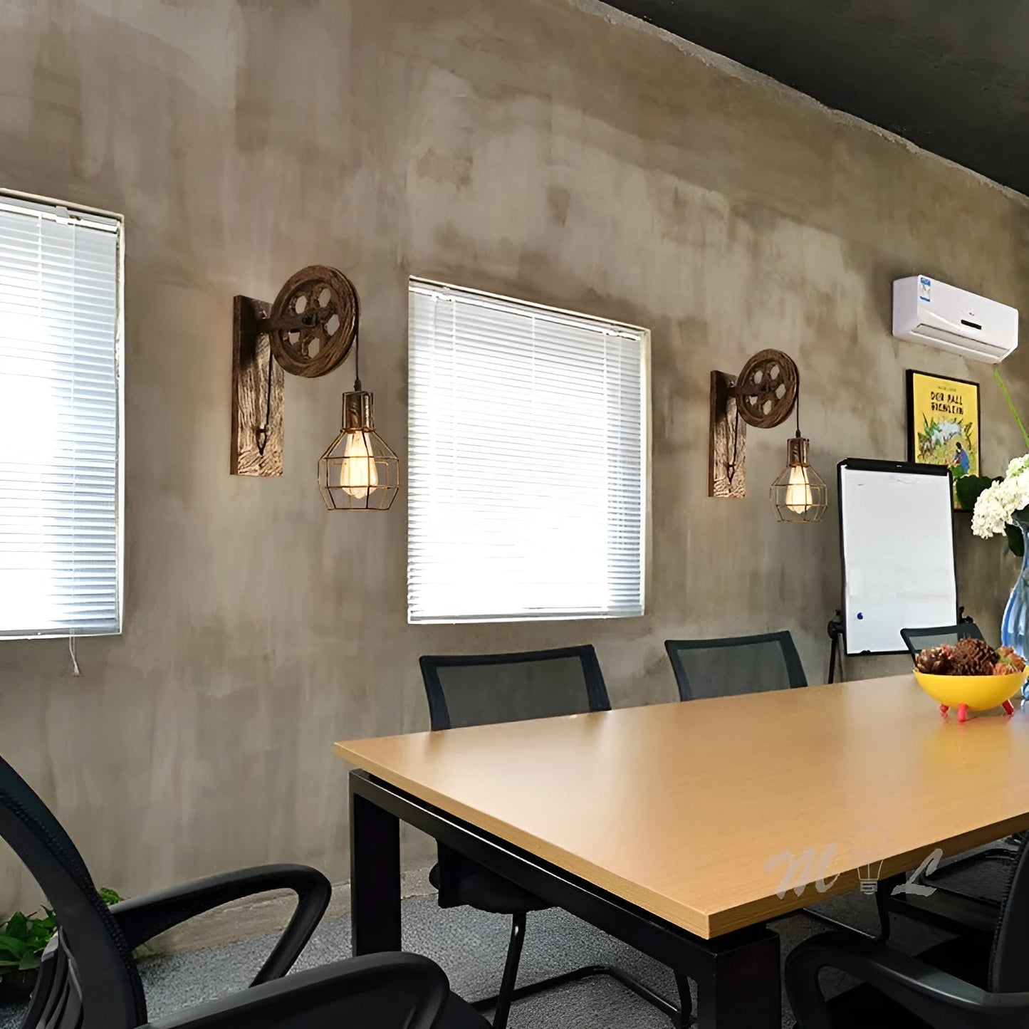 Brehn | Vintage Industrial LED Wandleuchte - IronGlare