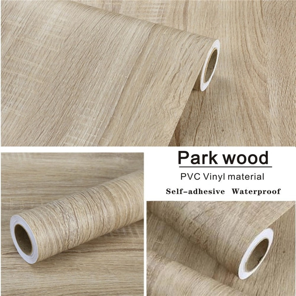 Vinyl Holzmaserung Aufkleber Kleiderschrank Tisch Möbelrenovierung | Brehn