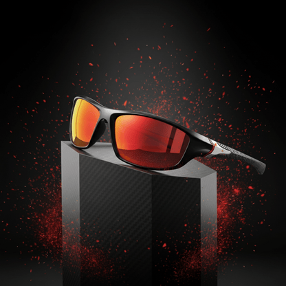Polarisierte Wraparound-Sonnenbrille