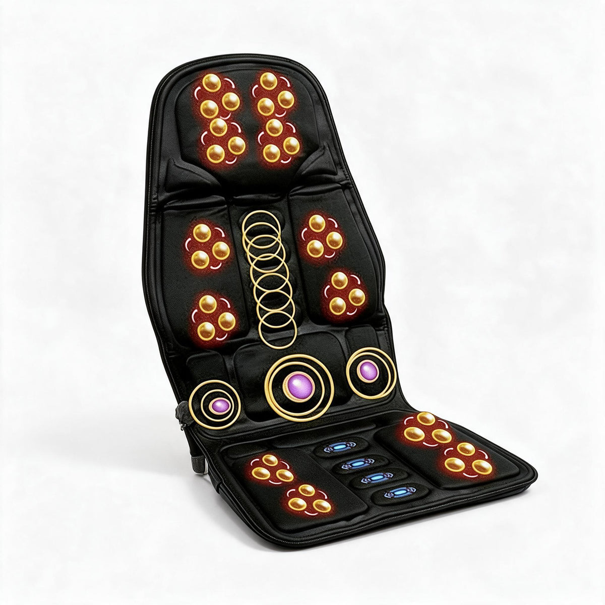 Brehn | Heated Massage Chair Cover with 8 Massage Modes – Relaxo Kissen