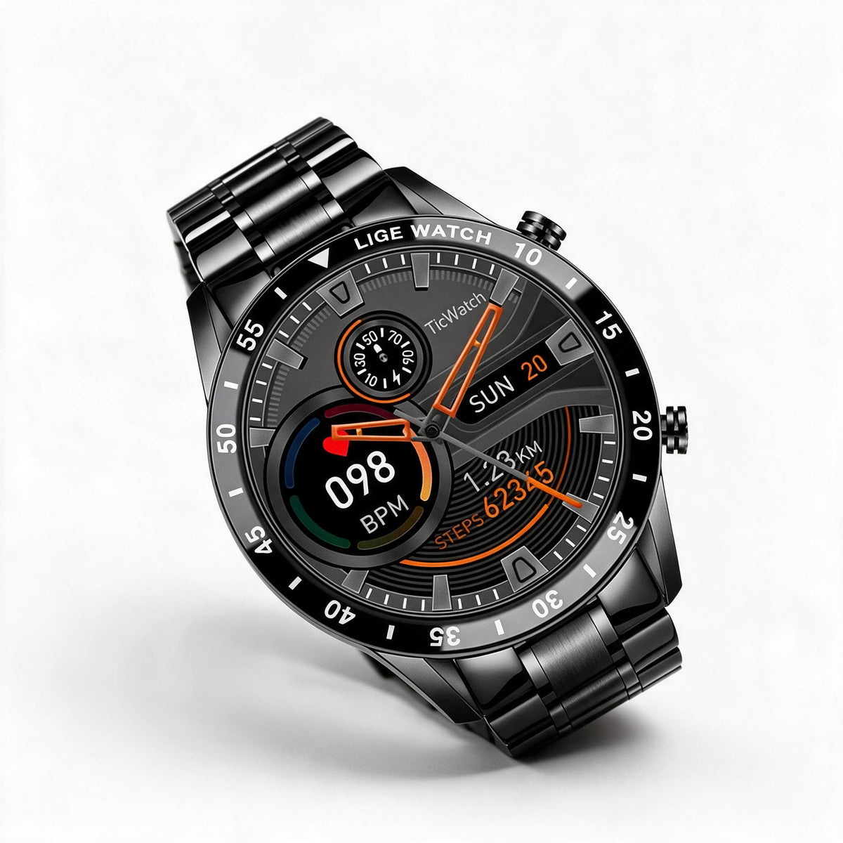 Brehn | Luxus SmartWatch 4G – Eleganter und verbundener Stil mit Anrufen und Konnektivität