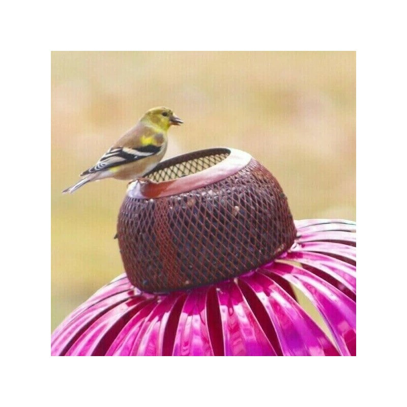 Brehn | Blumenförmiger Vogelhaus | Schön im Garten & Spaß für die kleinen Vögel