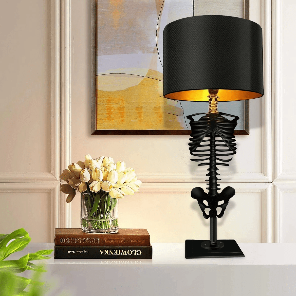 Brehn | Volca - Skelett Lampen