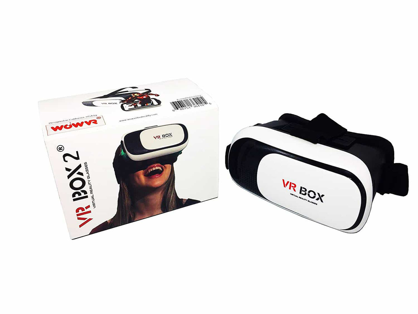 VR-Headset-Brille 2.0 - Smartphone "VR-Box" Virtual Reality 3D | Brehn