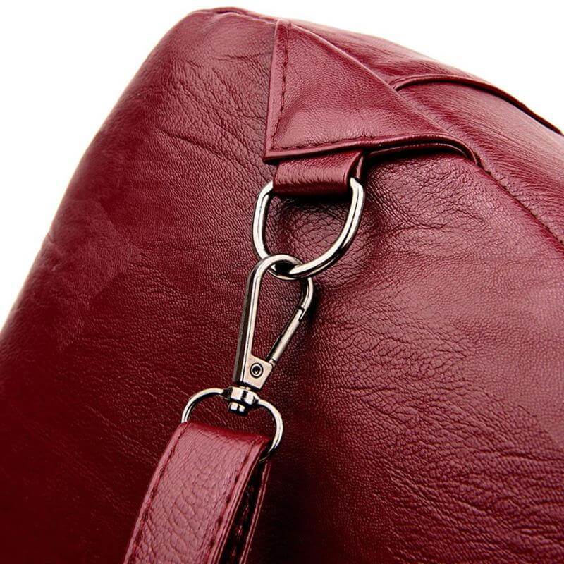 Premium Wasserabweisender Leder Rucksack für Frauen | Brehn