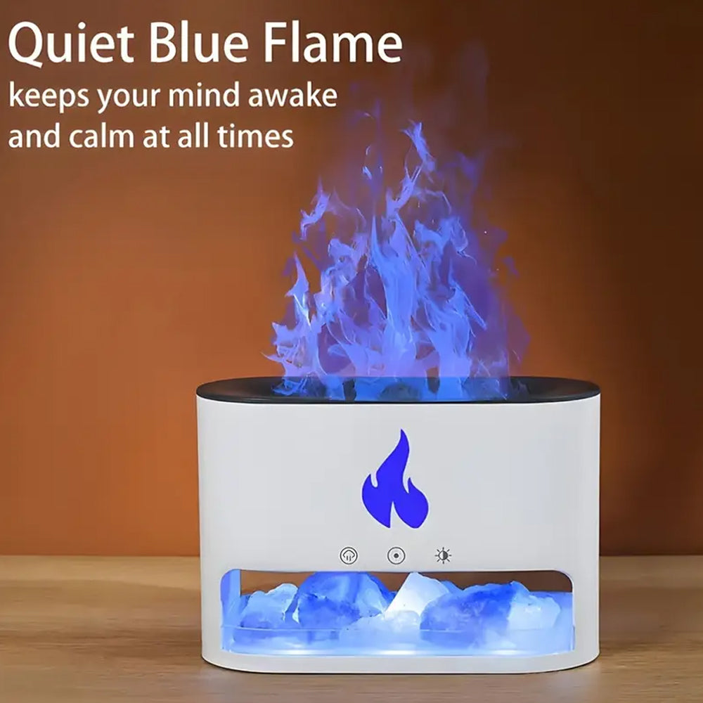 Vulkan Luftbefeuchter & Aroma Diffuser 240 ml mit Kristallsalz | Brehn