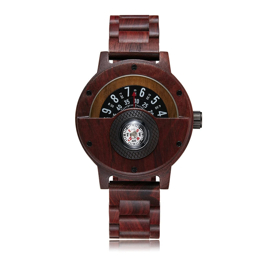 Brehn | Holz Wunder Handgemachte Elegante Uhr