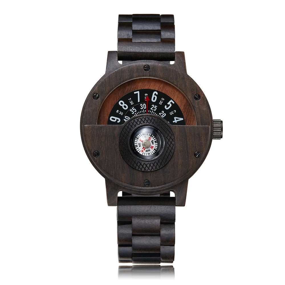 Brehn | Holz Wunder Handgemachte Elegante Uhr
