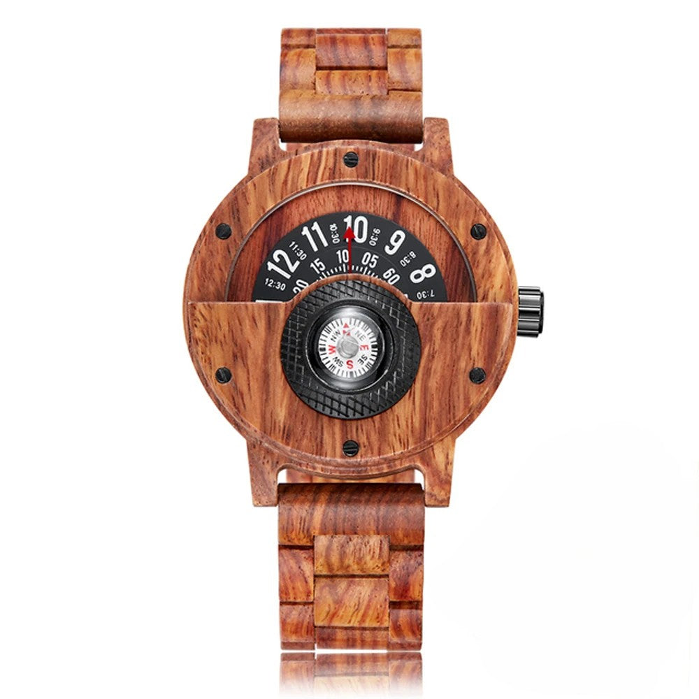Brehn | Holz Wunder Handgemachte Elegante Uhr