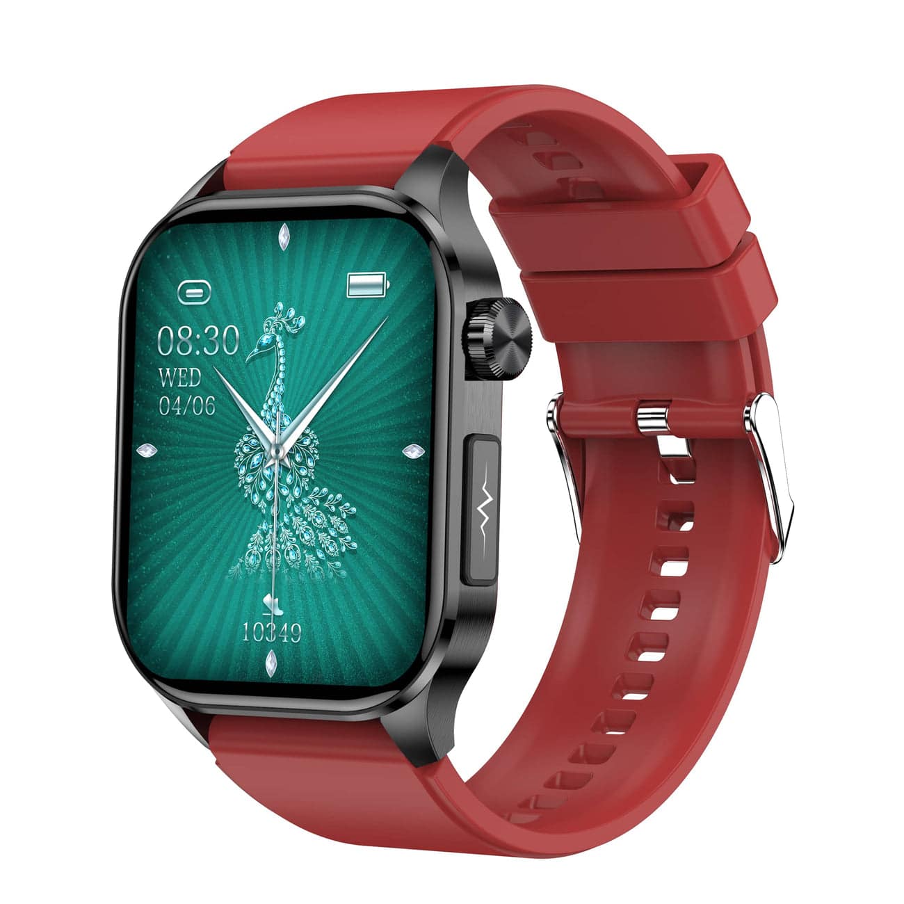 Brehn | Smartwatch für Gesundheit & Fitness – EKG, Blutdruck, Herzfrequenzmessung – Kompatibel mit iOS & Android