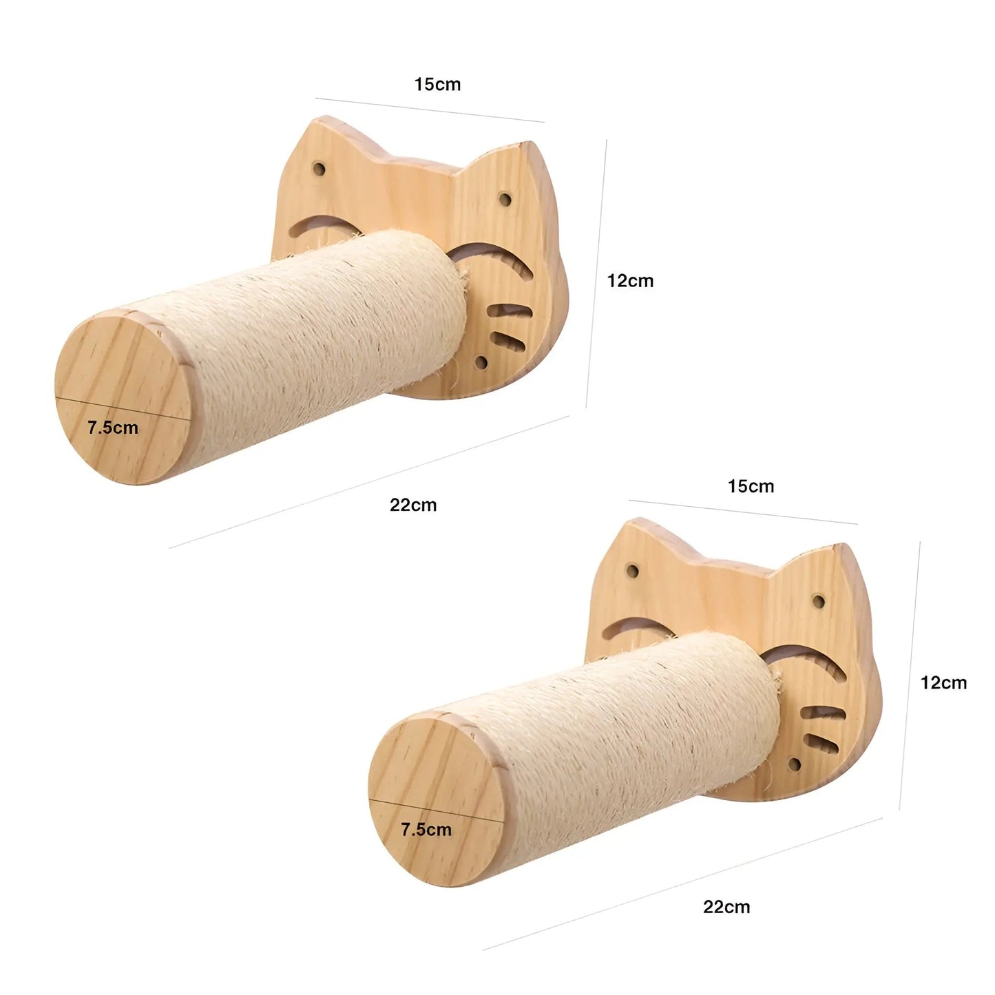 Brehn | Kletterbrett für Katzen mit Kratzbaum - ClimbPaws