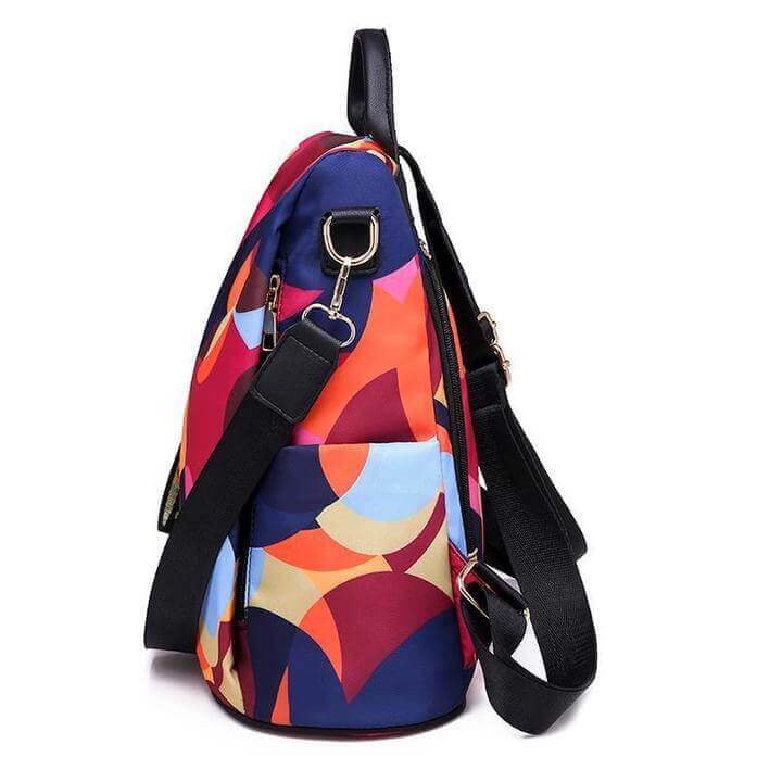 Wasserabweisender Diebstahlsicherer Damen-Rucksack mit mehreren Fächern – SafeHold | Brehn