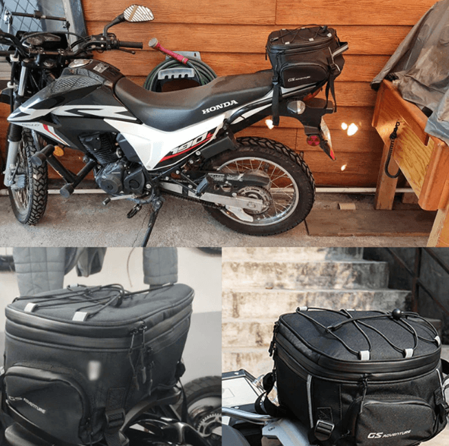 Wasserfester Motorrad-Gepäckbeutel mit mehreren Fächern | Brehn