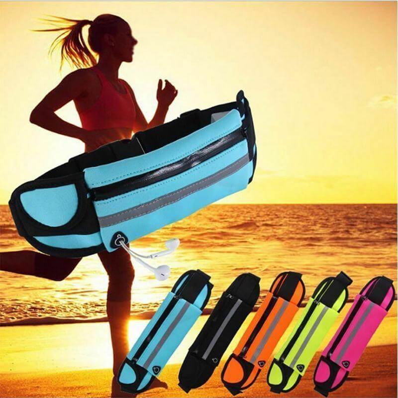 Wasserabweisender Laufgürtel – 1+1 KOSTENLOS Fitness- & Reiseaufbewahrungspack | Brehn