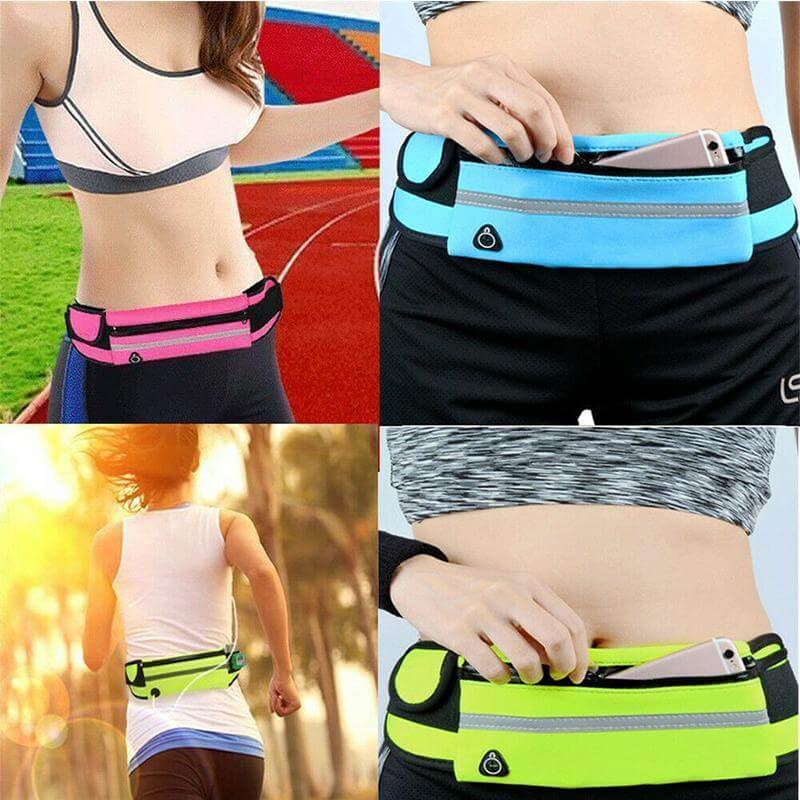 Wasserabweisender Laufgürtel – 1+1 KOSTENLOS Fitness- & Reiseaufbewahrungspack | Brehn
