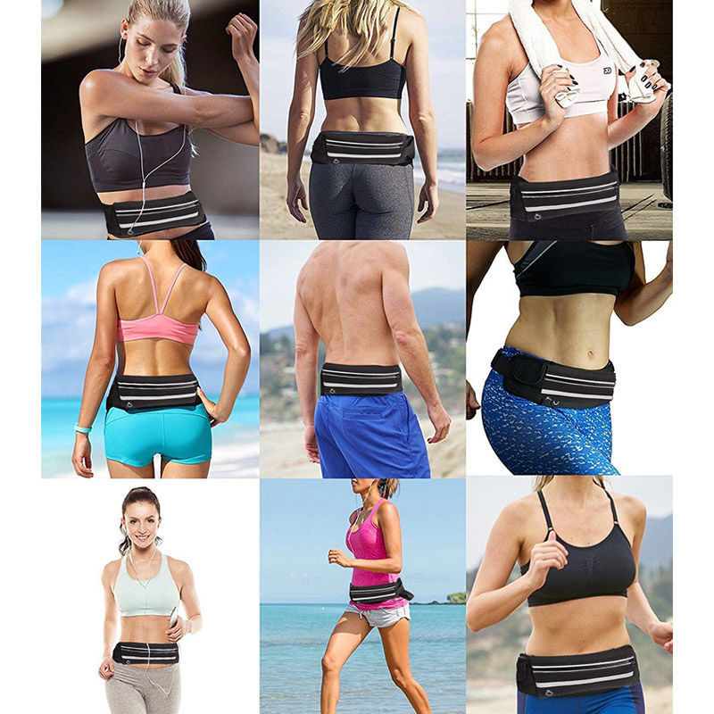 Wasserabweisender Laufgürtel – 1+1 KOSTENLOS Fitness- & Reiseaufbewahrungspack | Brehn