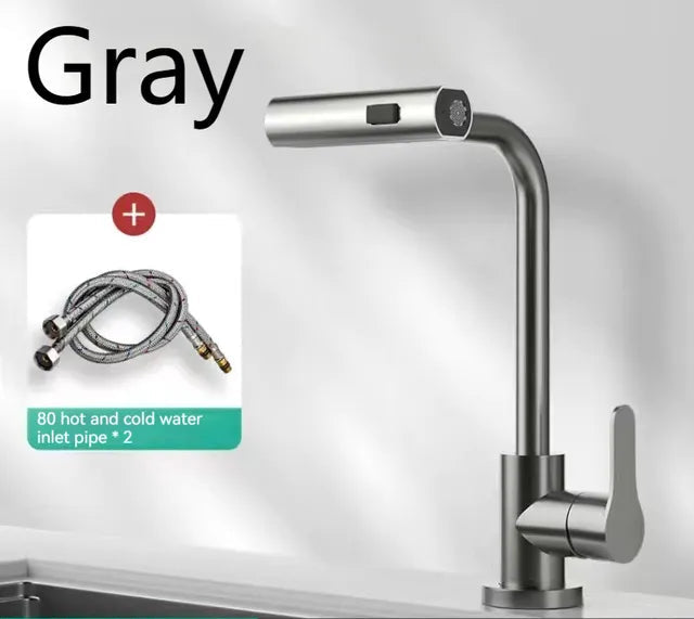 Wasserfall Küchenarmaturen Pull Out Regen Spray Badezimmer Waschbecken Wasserhahn | Brehn