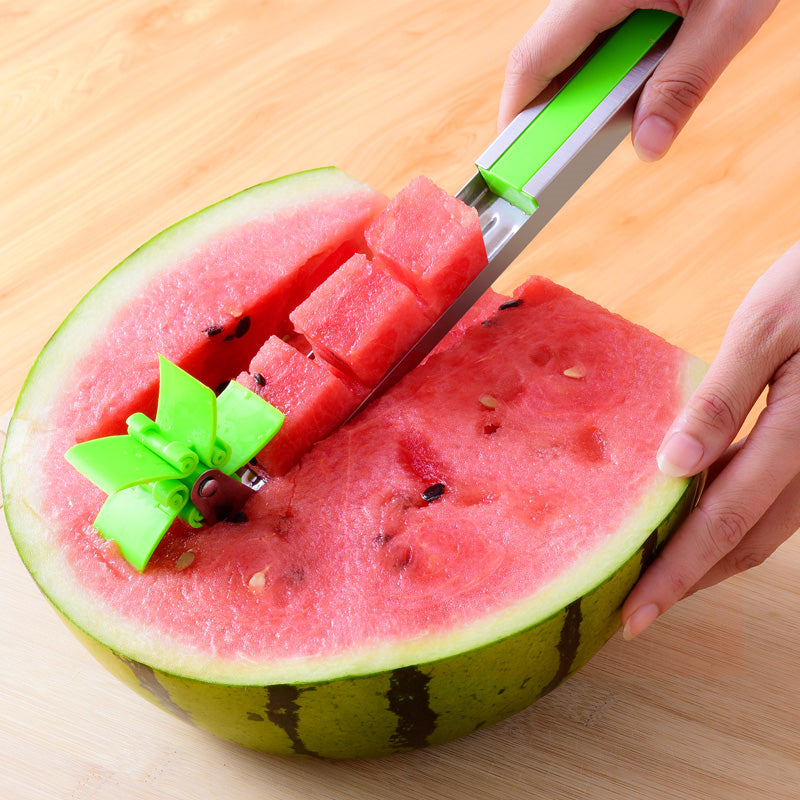 Wassermelonen Schneider Edelstahl Windmühlen Design Schneid Küchen Gadgets | Brehn