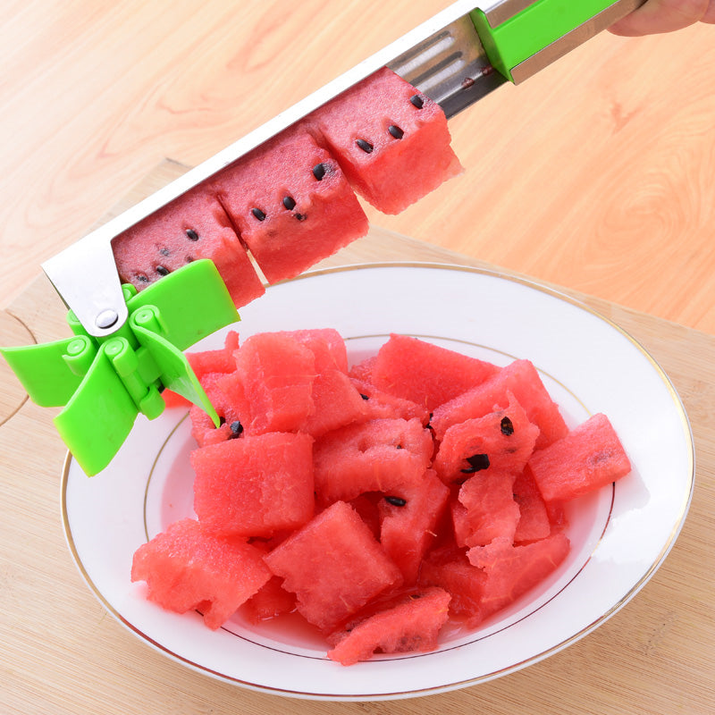 Wassermelonen Schneider Edelstahl Windmühlen Design Schneid Küchen Gadgets | Brehn