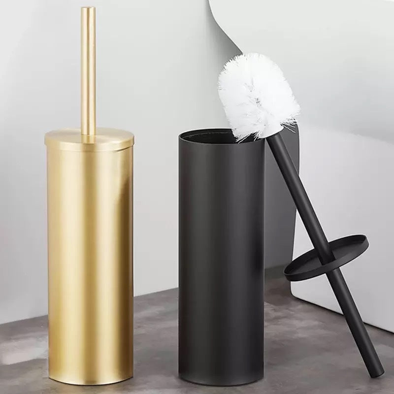 Brehn | Luxus Gold Toilettenbürstenhalter - für elegante Badezimmer