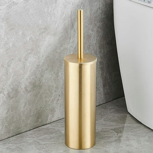 Brehn | Luxus Gold Toilettenbürstenhalter - für elegante Badezimmer