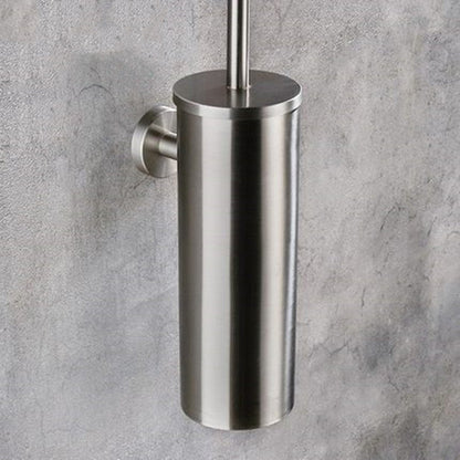 Brehn | Stylischer wandmontierter Toilettenbürstenhalter - aus Edelstahl