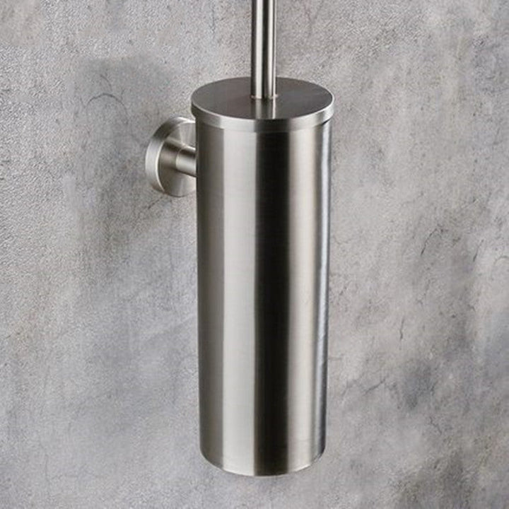Brehn | Stylischer wandmontierter Toilettenbürstenhalter - aus Edelstahl