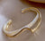 Brehn | Weißer Opal Elegantes Goldenes Armband