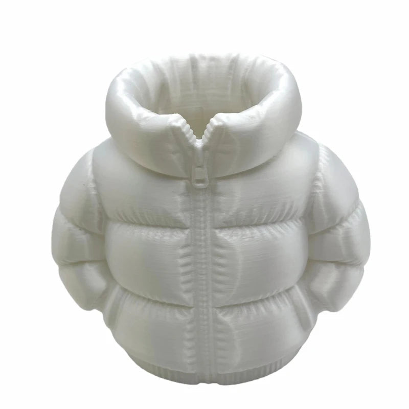 Mini Puffer Jacke Stifthalter