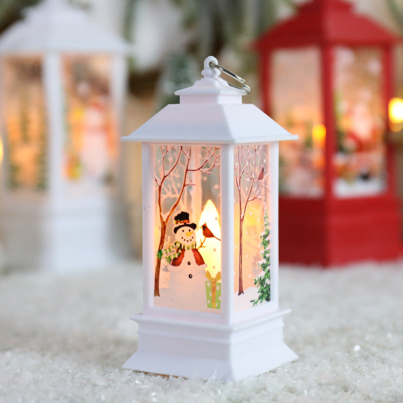Brehn | LED-beleuchtete drehende Weihnachtslaterne