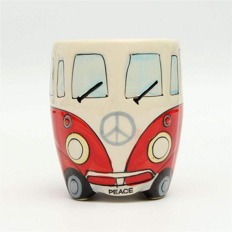 GroovyCup Camperbus-Becher – Retro-Keramik-Kaffeebecher 330 ml