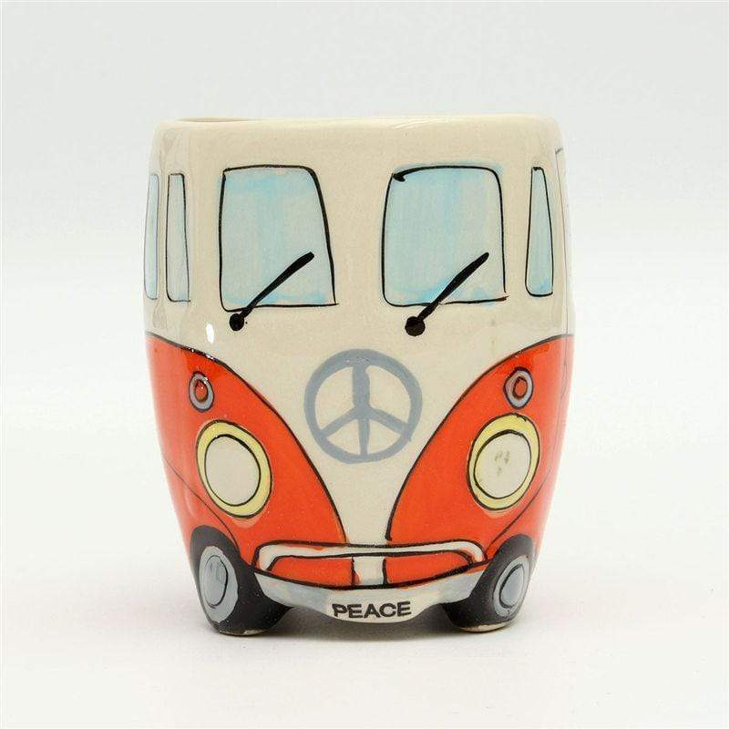 GroovyCup Camperbus-Becher – Retro-Keramik-Kaffeebecher 330 ml