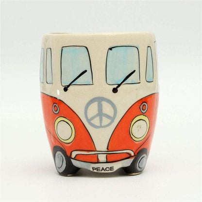 GroovyCup Camperbus-Becher – Retro-Keramik-Kaffeebecher 330 ml