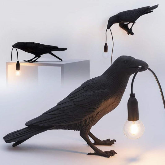 Die Raben Vogel Lampe