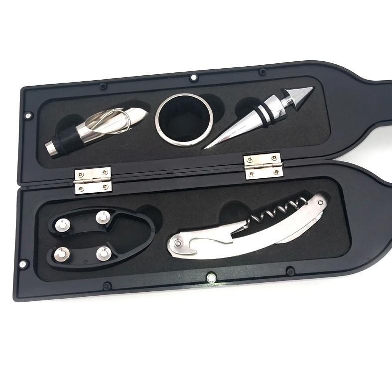 Weinflasche Korkenzieher & Zubehör Set | Brehn