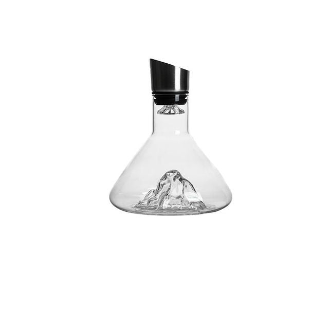 Weinflasche Transparent Schnelles Design Kristallglas Weinflasche | Brehn