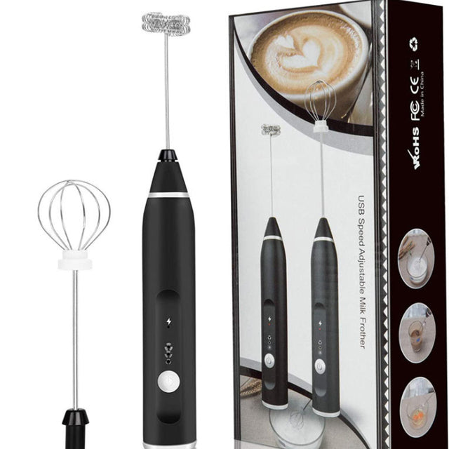 Kabellose Milchaufschäumer Elektrischer Handmixer Mit USB | Brehn