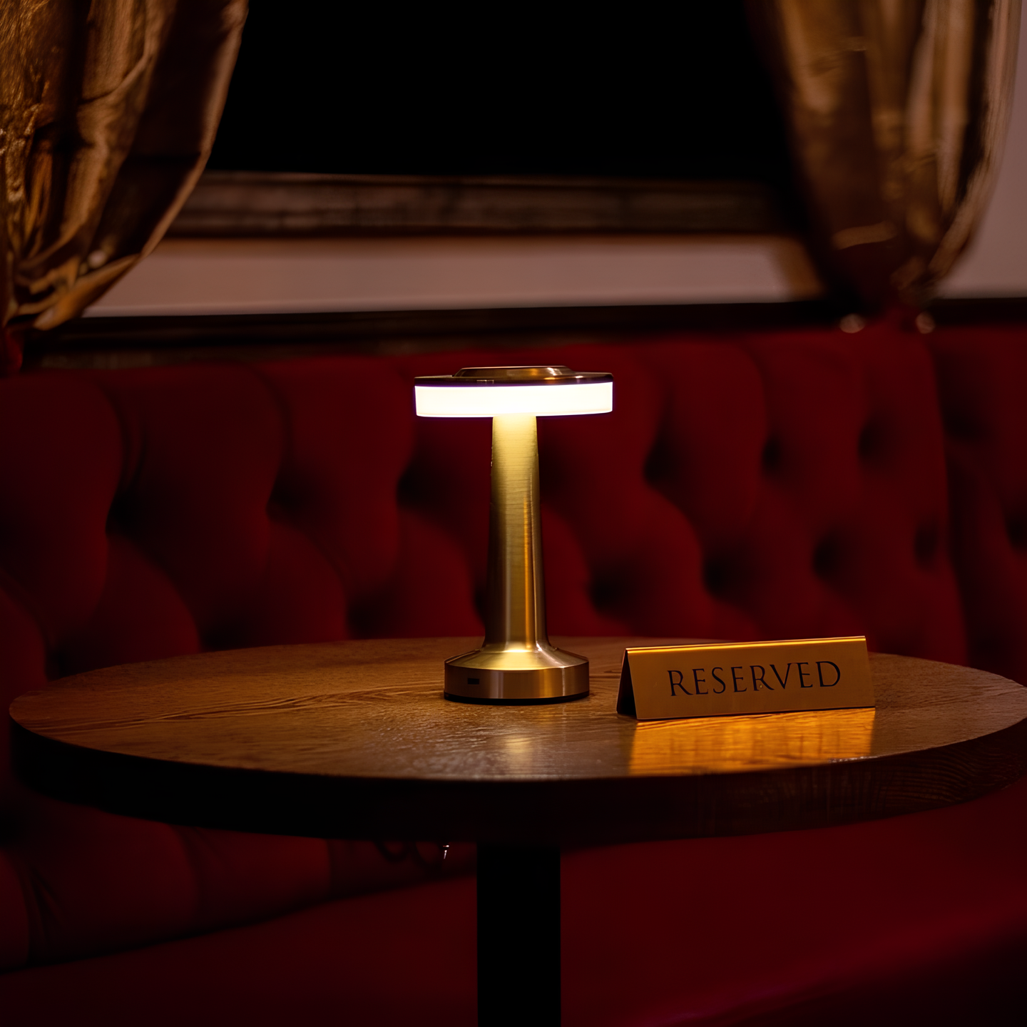 Brehn | Drahtlose Retro-Tischlampe - LumiBar