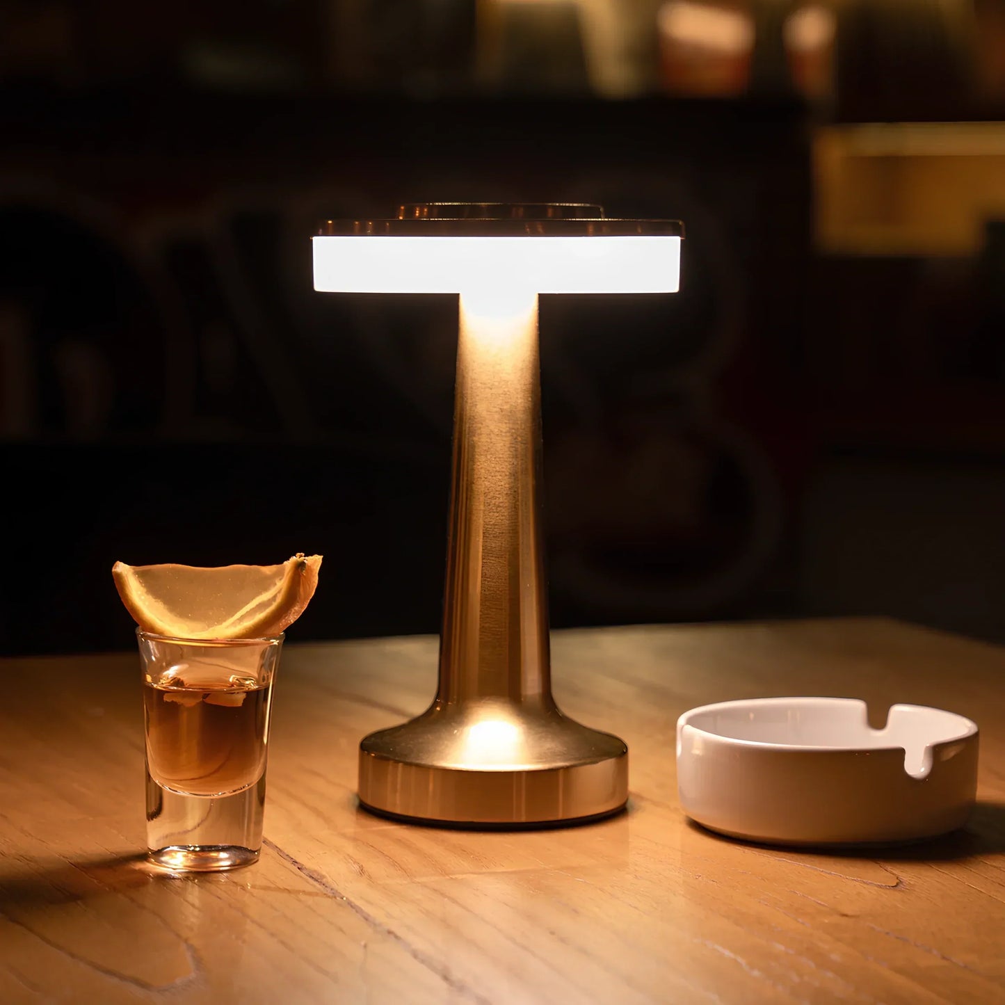 Brehn | Drahtlose Retro-Tischlampe - LumiBar