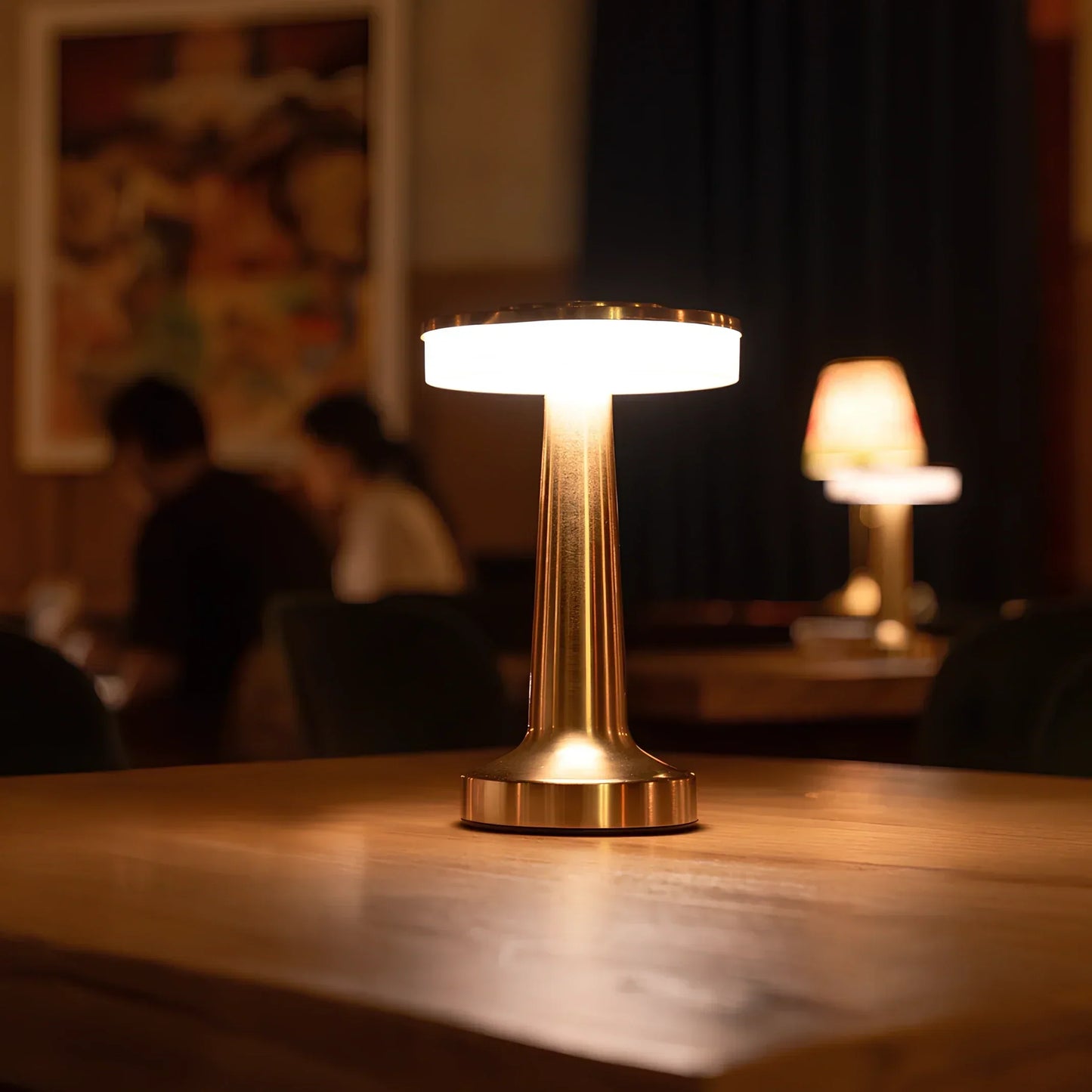Brehn | Drahtlose Retro-Tischlampe - LumiBar