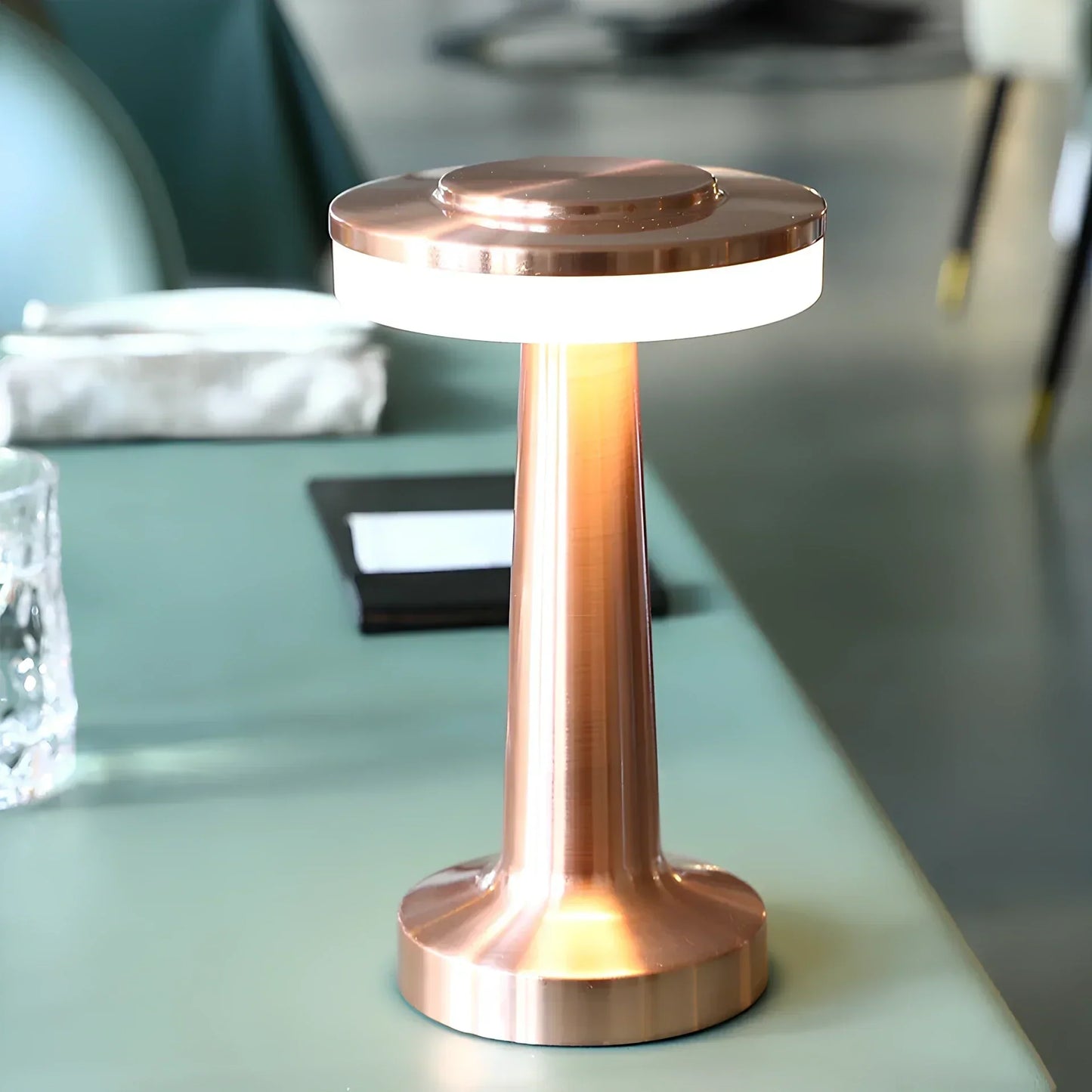 Brehn | Drahtlose Retro-Tischlampe - LumiBar