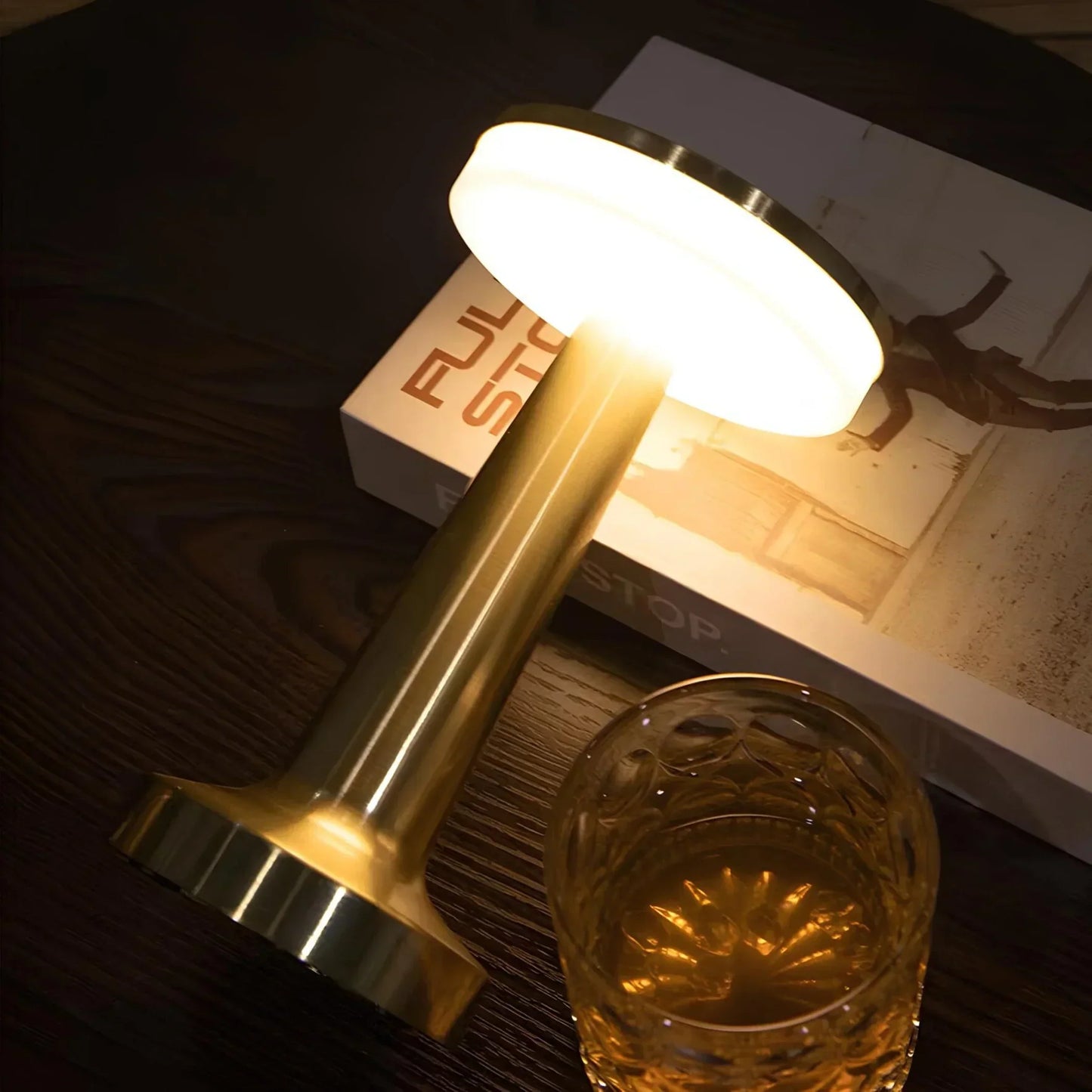Brehn | Drahtlose Retro-Tischlampe - LumiBar